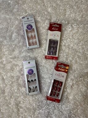 imPRESS and Kiss Press-On Nails Bundle